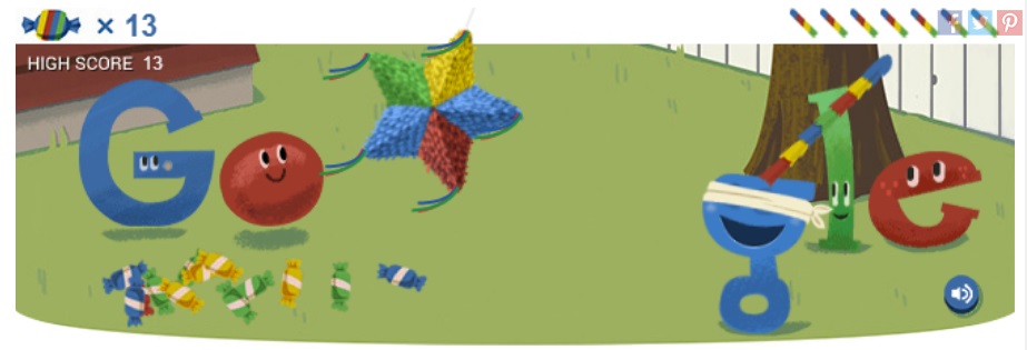 『Doodle』Googleの遊べる検索ページでゲームをやってみた！